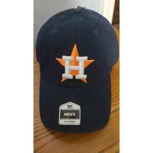 Houston‎ Astros Navy Blue Fan Favorite SnapBack Hat Cap Embroidered Logo